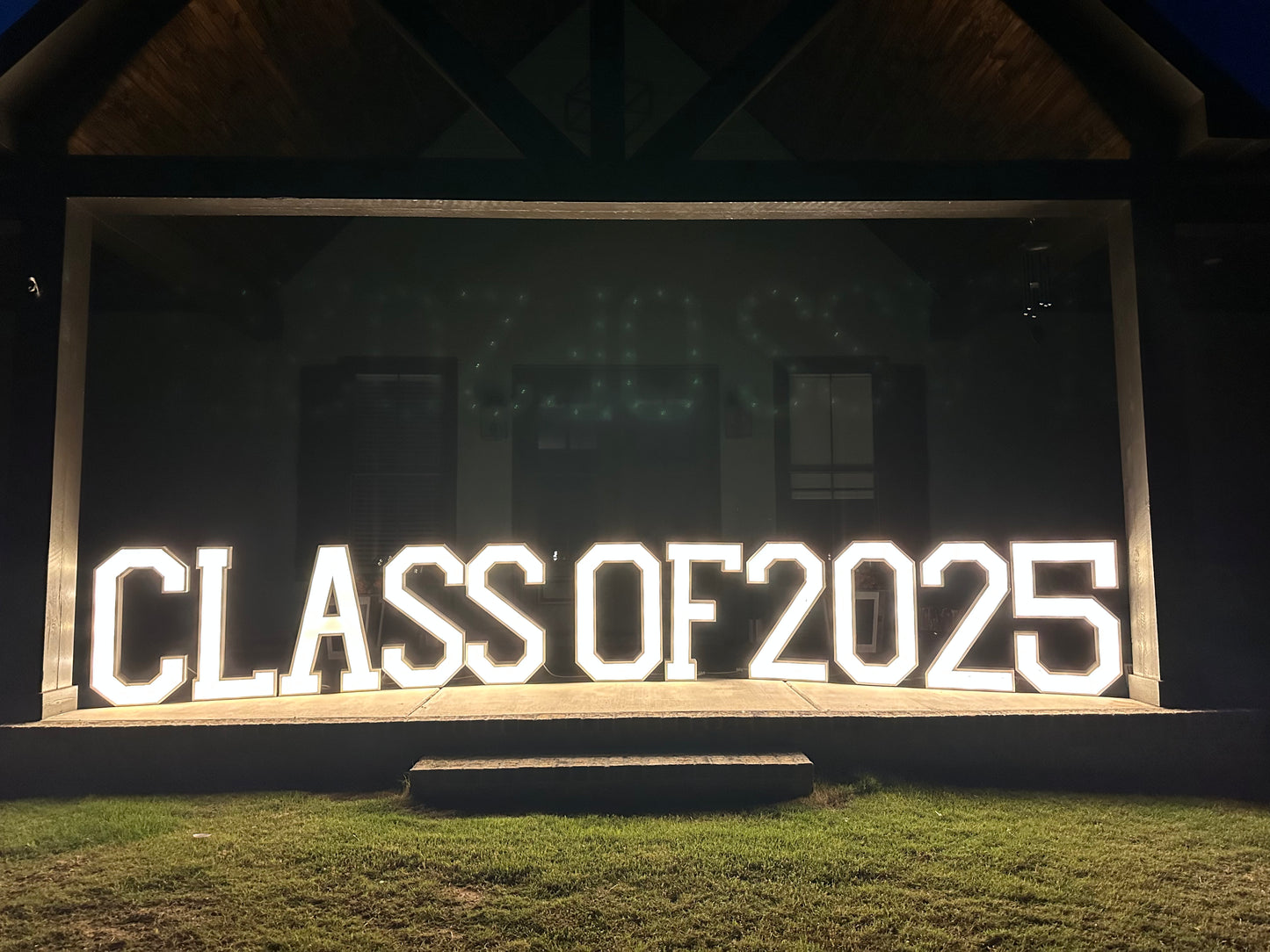 "Class of 2025" 3 feet Marquee Letter Rentals